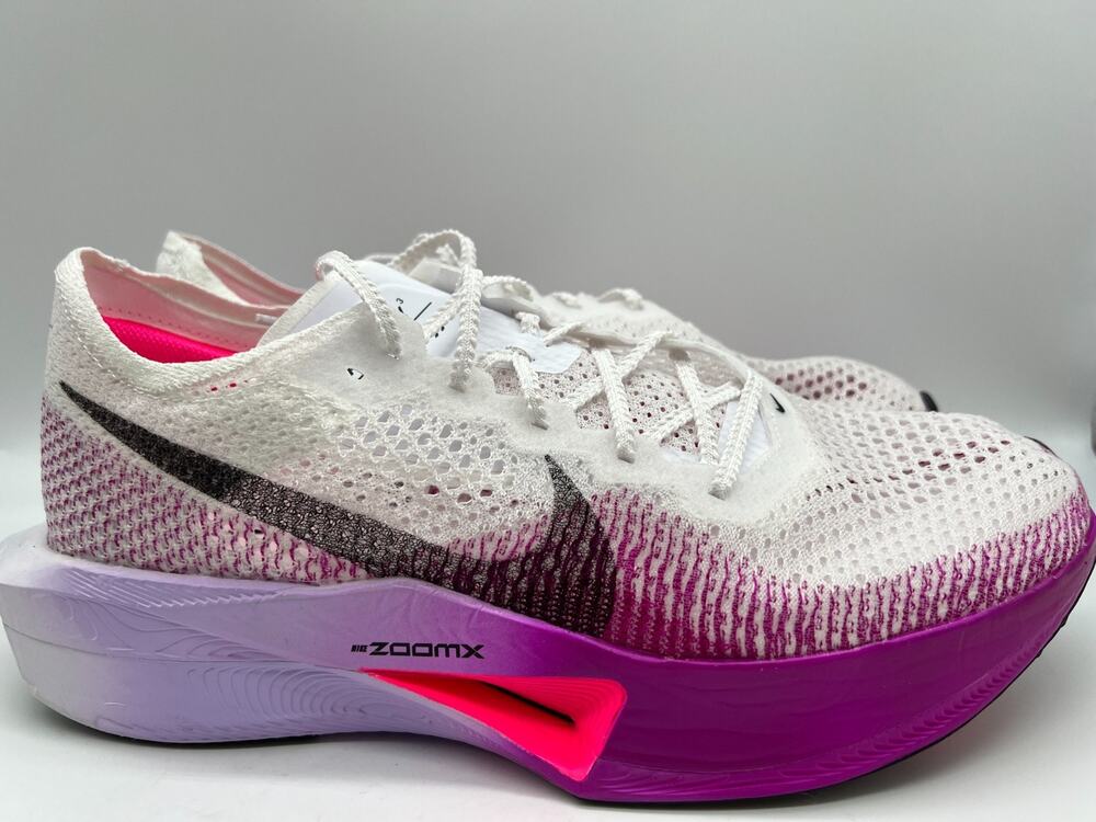 Nike ZoomX Vaporfly 3 Vivid Purple DV4129-104 Men's Size 12.5 New